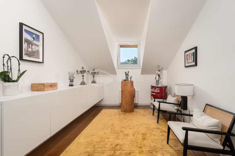LUXE ET CONFORT : ATTIQUE 6.5 PIÈCES AVEC VUE PANORAMIQUE SUR LUGANO (11)
