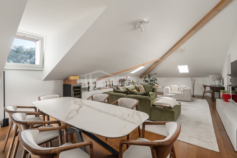 LUXE ET CONFORT : ATTIQUE 6.5 PIÈCES AVEC VUE PANORAMIQUE SUR LUGANO (8)