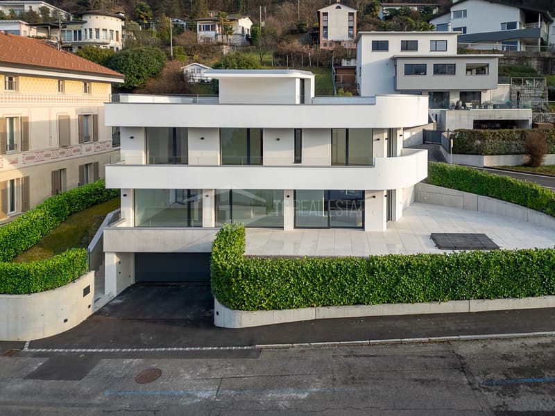 Villa contemporaine avec vue sur le lac (1)