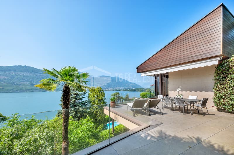 Prestigious Villa in Montagnola - Lake View, Indoor Pool and Dock (7)