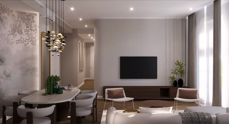 Au cœur de Lugano : appartement de 3,5 pièces (2)