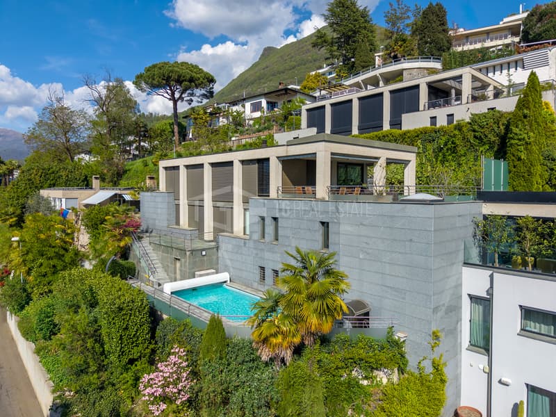 Elegantes Landhaus mit Seeblick und Pool in Ruvigliana (3)