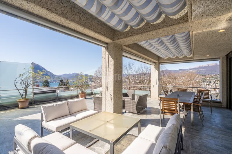Elegantes Landhaus mit Seeblick und Pool in Ruvigliana (4)