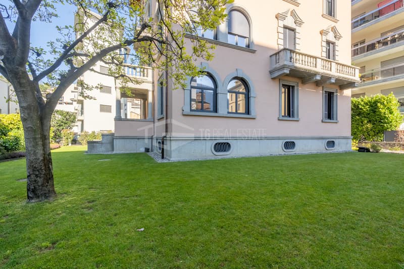 Elegantes 4.5-Zimmer-Wohnung in einem Altbau in der Lugano-Innenstadt (11)