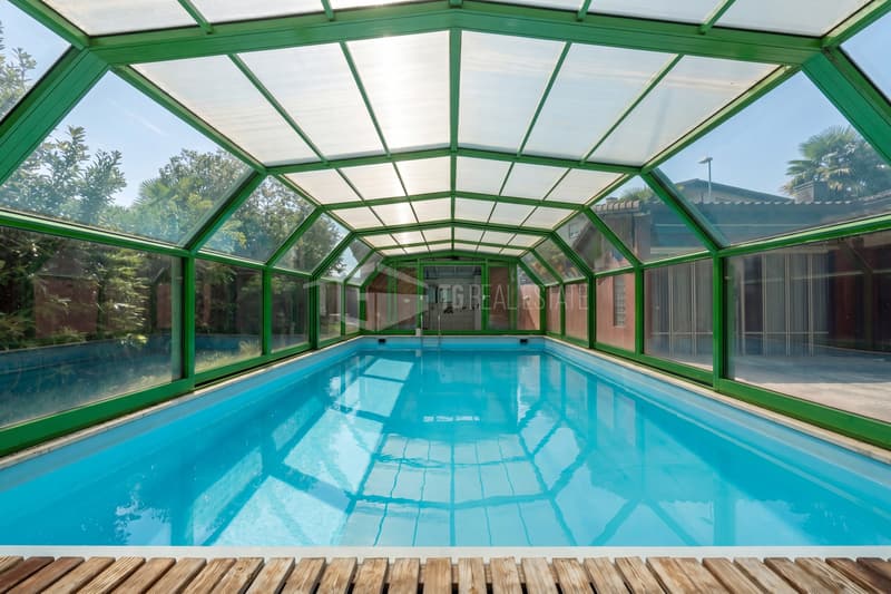 CASA DI 5.5 LOCALI CON GIARDINO, PISCINA E DEPENDANCE (6)