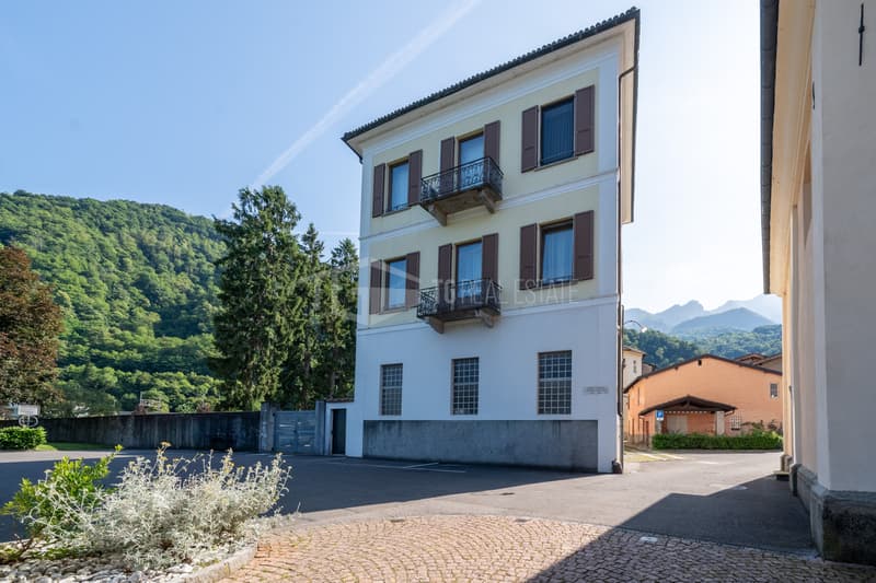 Attic with lake view in elegant historic complex (3)