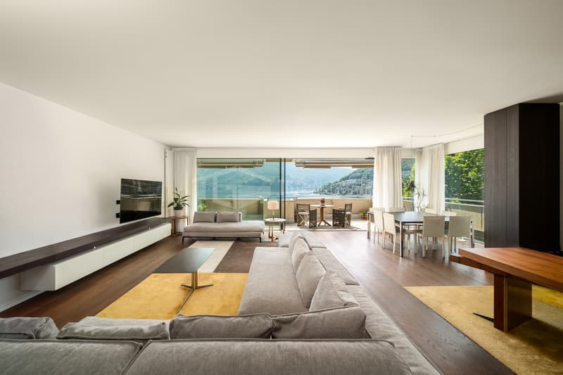 ELEGANTE ATTICO AL 12? PIANO NEL CUORE DI LUGANO (1)
