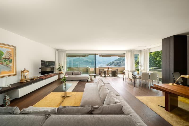 ELEGANTE ATTICO AL 12? PIANO NEL CUORE DI LUGANO (1)