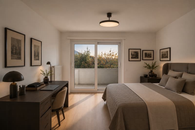 Elegante appartement 4.5 pièces avec terrasses, près du centre et de la gare de Lugano (3)