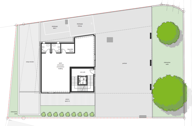 Nuovo spazio commercialeamministrativo di 97 m2 - Residenza AGLA, Bellinzona (2)