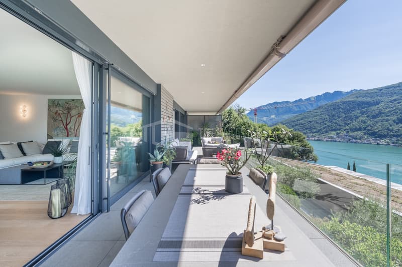 ESCLUSIVO APPARTAMENTO DI 3.5 LOCALI CON VISTA LAGO (2)