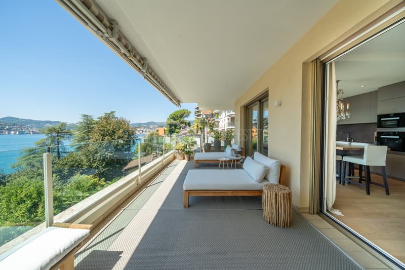 ELEGANZA CONTEMPORANEA CON VISTA LAGO A CASTAGNOLA. 3,5 LOCALI (12)