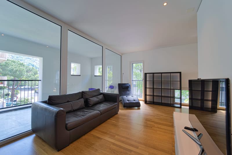 LOFT CON TERRAZZA ARREDATO A LUGANO (1)