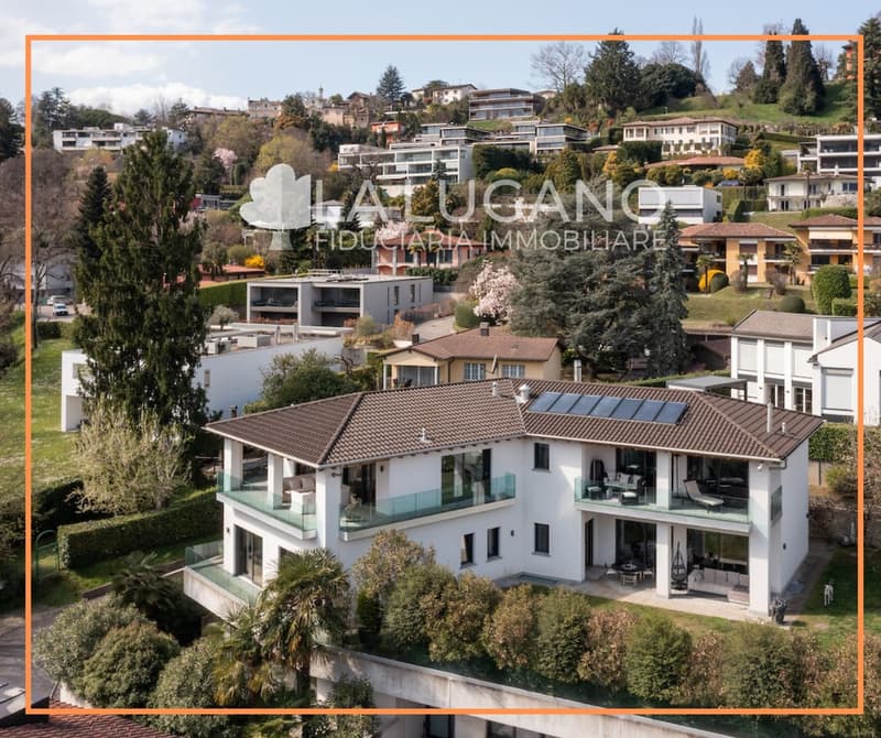 Luxuriöse Villa mit 9,5 Zimmern und Pool - Montagnola (1)