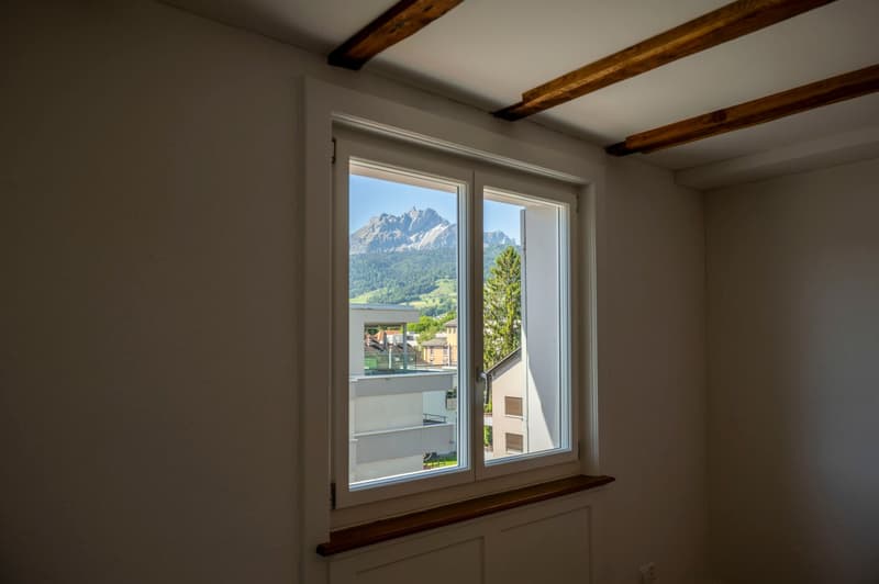 Premier contrat de location d'un charmant appartement 2.5 pièces dans un endroit calme avec une belle cour intérieure et vue sur le Pilatus (6)