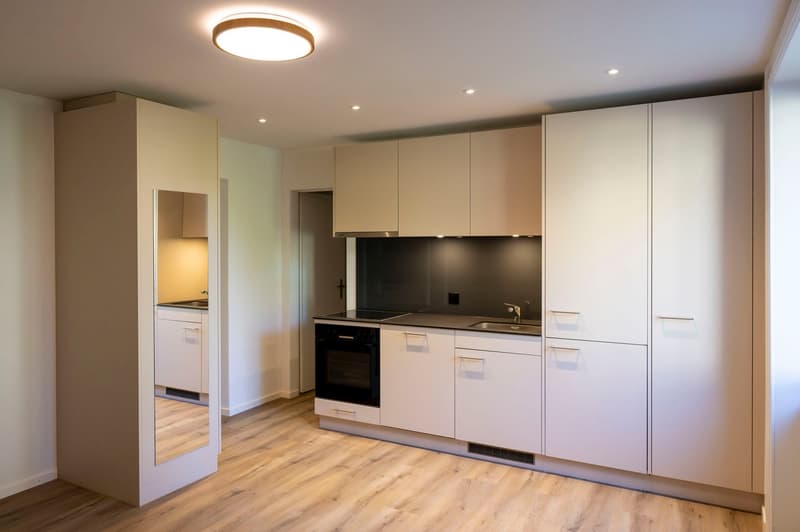Erstbezug Charmante 2-Zimmer-Wohnung teilmöbliert mit Gartensitzplatz und schönem Innenhof (2)