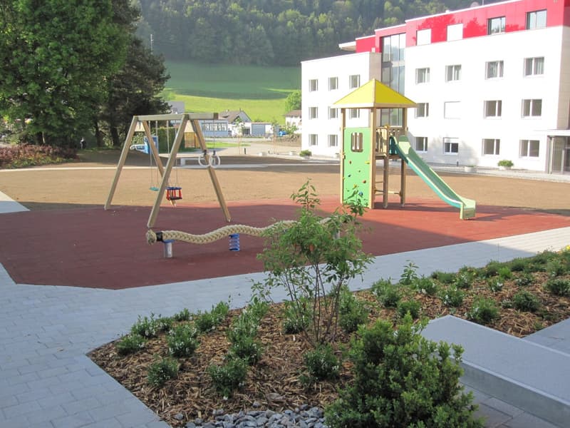 Appartement avec place assise dans le jardin : de haute qualité et proche de la ville dans le quartier populaire de Lucerne-Littau (19)