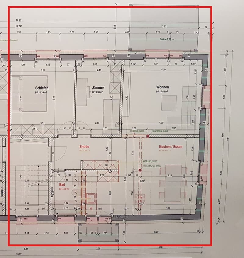 2021 renovierte 3½-Zimmerwohnung mit neuer Küche und modernisiertem Bad. (11)