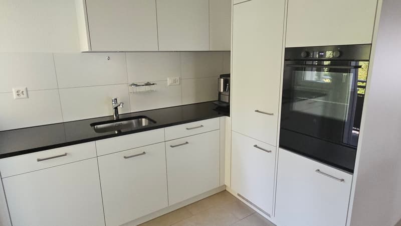 2021 renovierte 3½-Zimmerwohnung mit neuer Küche und modernisiertem Bad. (4)