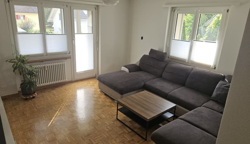 2021 renovierte 3½-Zimmerwohnung mit neuer Küche und modernisiertem Bad. (6)