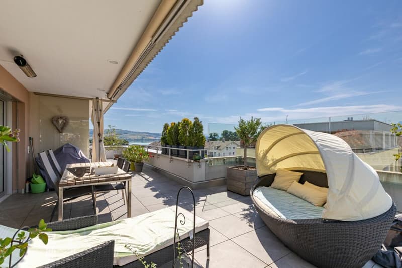 Terrasse mit Seesicht