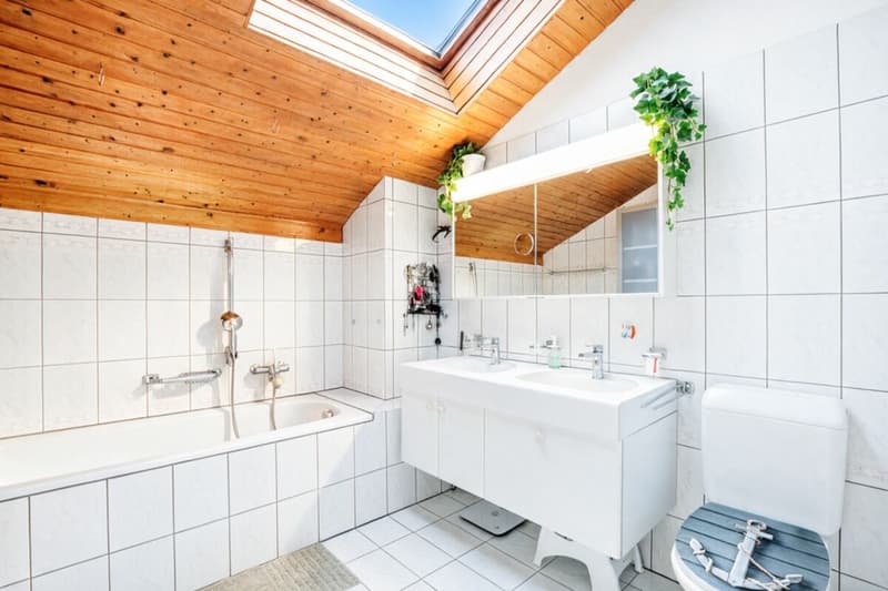 Nasszelle im Obergeschoss
