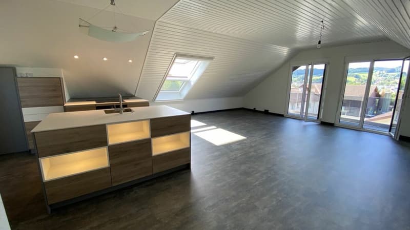 3 ½-room attic apartment with garden share (4)