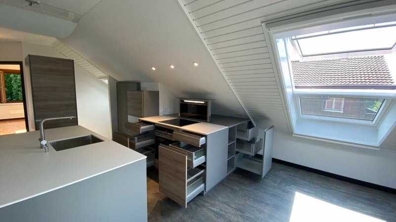 3 ½-room attic apartment with garden share (5)