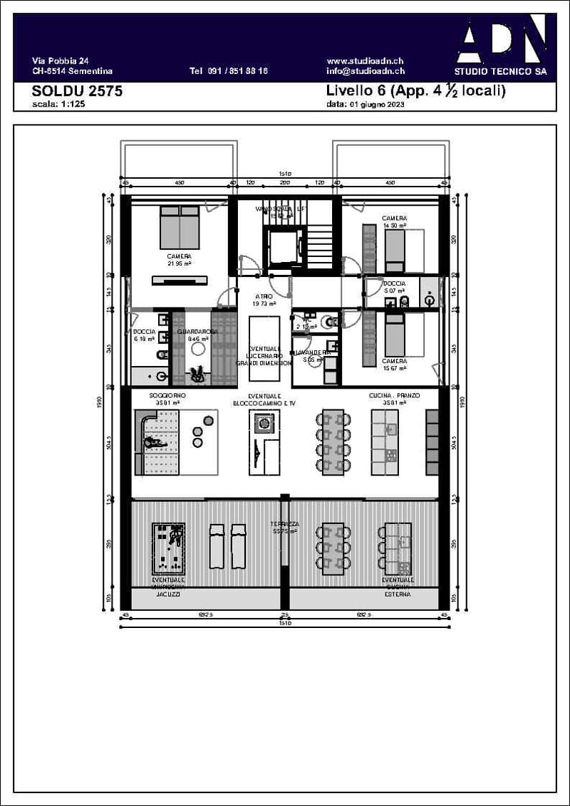 SOLDUNO VENDESI ATTICO VISTA LAGO CON 4 POSTEGGI COMPRESI (12)