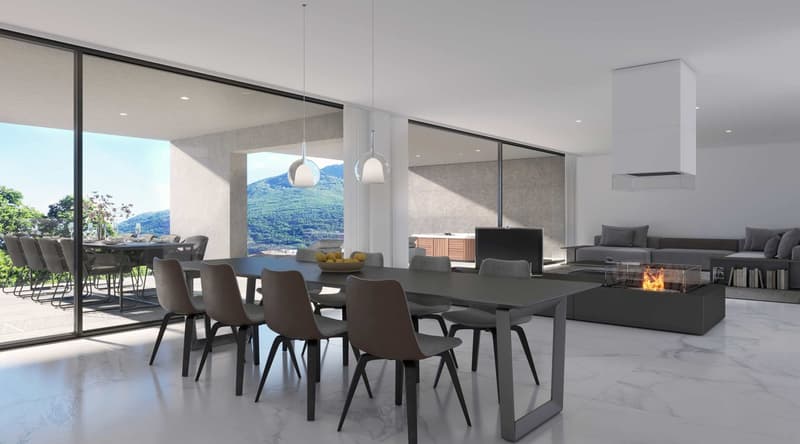 Attico di 4 locali in vendita a Locarno – Via Bartolomeo Varenna 90 (7)