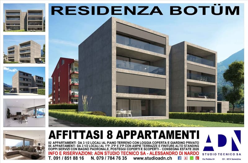 AFFITTASI Nuova Residenza Botüm a Biasca (2)
