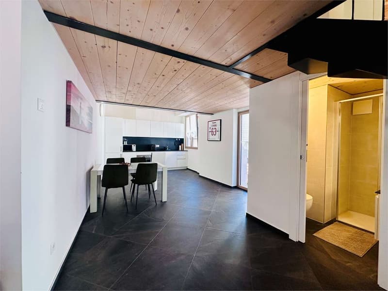 Riva S. Vitale ...à deux pas du lac, nous vendons un duplex moderne de 2,5 pièces (5)