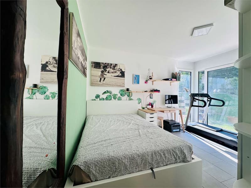Ponte Capriasca - modernes 3.5-Zimmer-Wohnung im Grünen mit Garten und (10)
