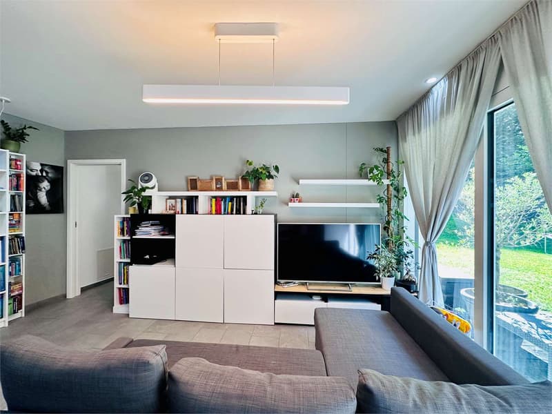 Ponte Capriasca - modernes 3.5-Zimmer-Wohnung im Grünen mit Garten und (6)