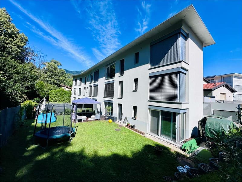 Ponte Capriasca - modernes 3.5-Zimmer-Wohnung im Grünen mit Garten und (13)