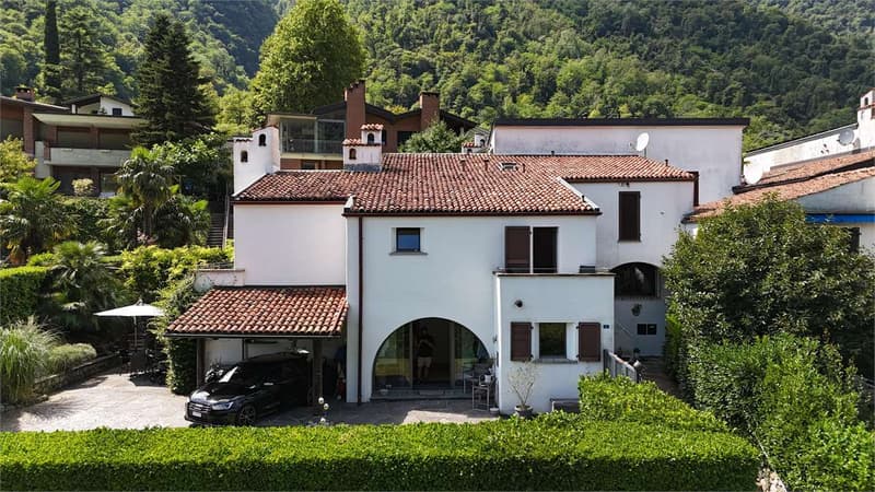 A Riva San Vitale - Incantevole villetta 5.5 loc con vista lago (I/D) (2)