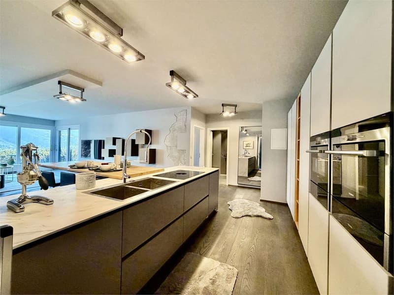 Appartement 3.5 pièces avec vue sur le lac à Porza (Lugano) à louer (7)