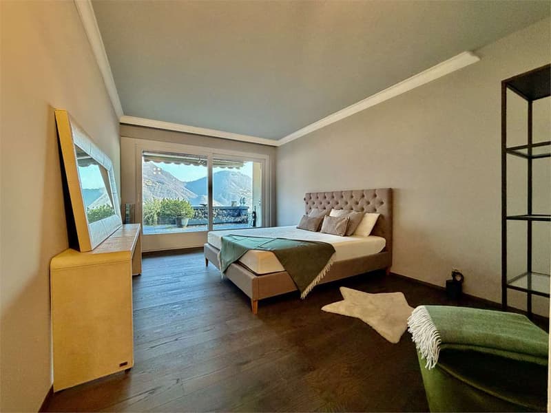 Appartement 3.5 pièces avec vue sur le lac à Porza (Lugano) à louer (9)