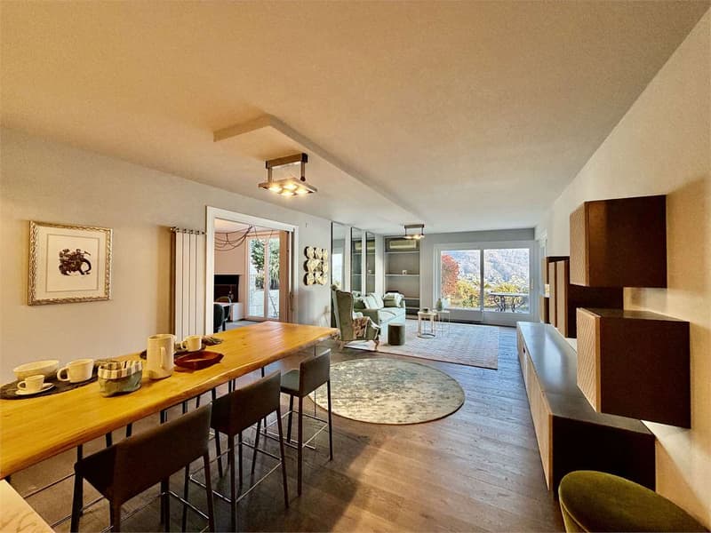 Appartement 3.5 pièces avec vue sur le lac à Porza (Lugano) à louer (5)
