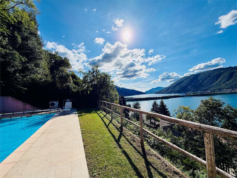 BISSONE - Ampio 3.5 locali con splendida vista lago, piscina riscaldat (13)