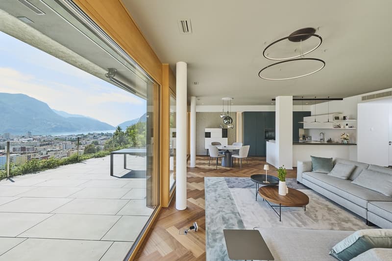 Bellissimo 3,5 Locali con grande Giardino presso la RESIDENZA MIRADOR (5)
