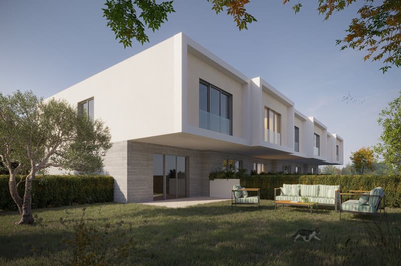 Caslano – Nuove ville 4.5 locali con giardino e piscina (1)