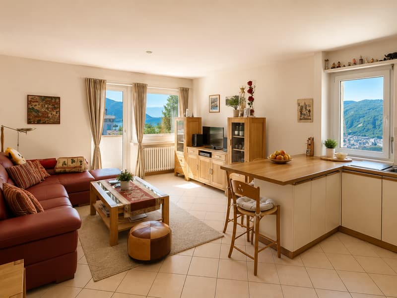 Ampio 4.5 locali con terrazza panoramica (2)