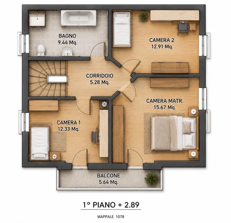 Casa unifamiliare con giardino a Torricella (9)