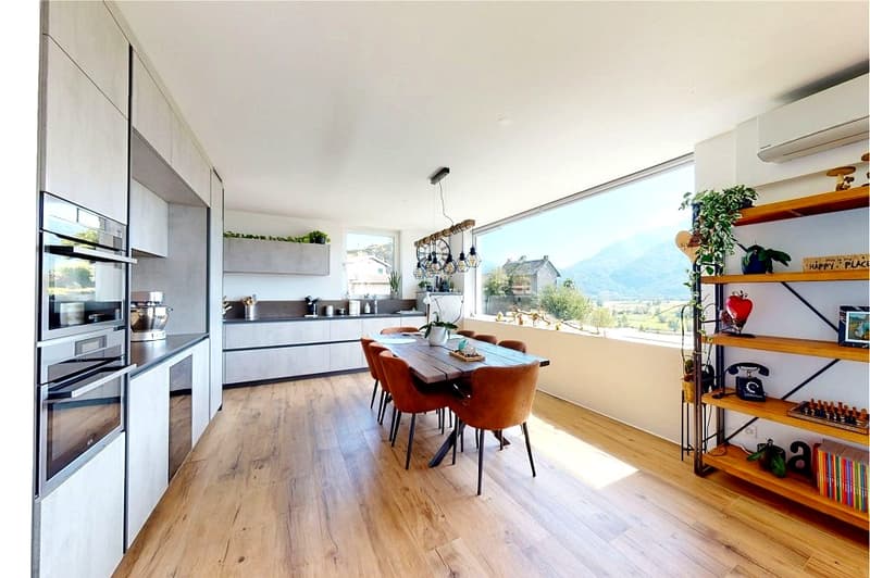 Rent to Buy -nuova casa unifamiliare panoramica con giardino. (5)