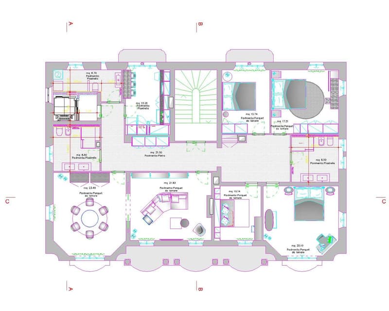 Rif.2302B_App 5.5 loc. in a early 20th century building (7)