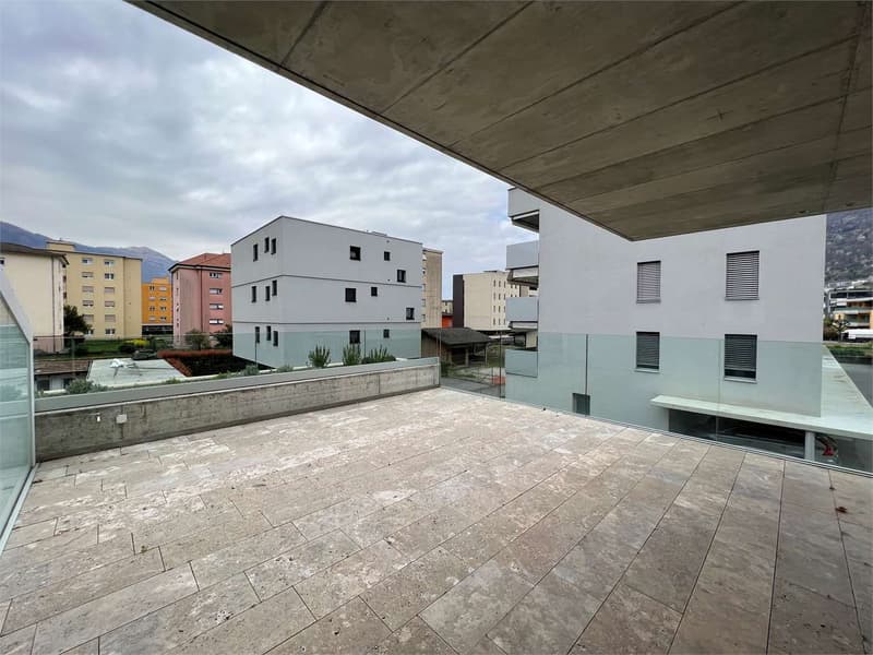 Rif. 2371 Bellinzona, modern 3.5-room apartment with large terrace (8)