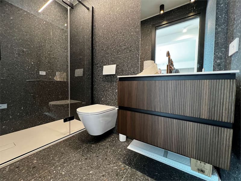 Rif. 2684 Comano appartement en attique 3.5 pièces rénové avec grande terrasse (6)