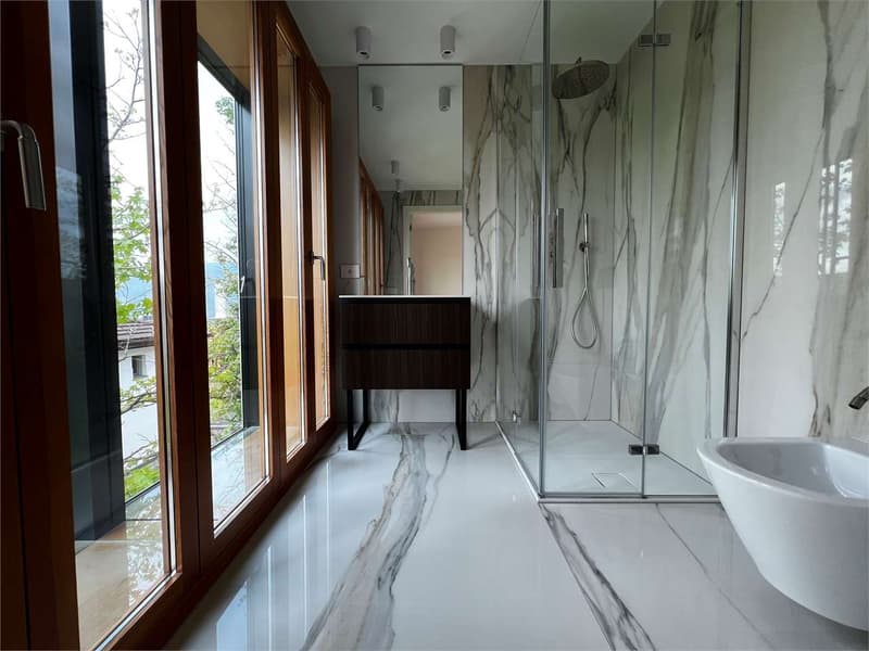 Rif. 2682 Comano attico 3.5 locali ristrutturato con ampia terrazza (7)