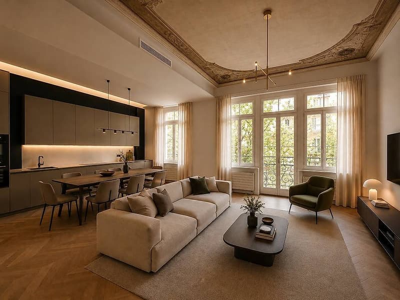 Prestigewohungen in Lugano in einer renovierten Residenz (13)